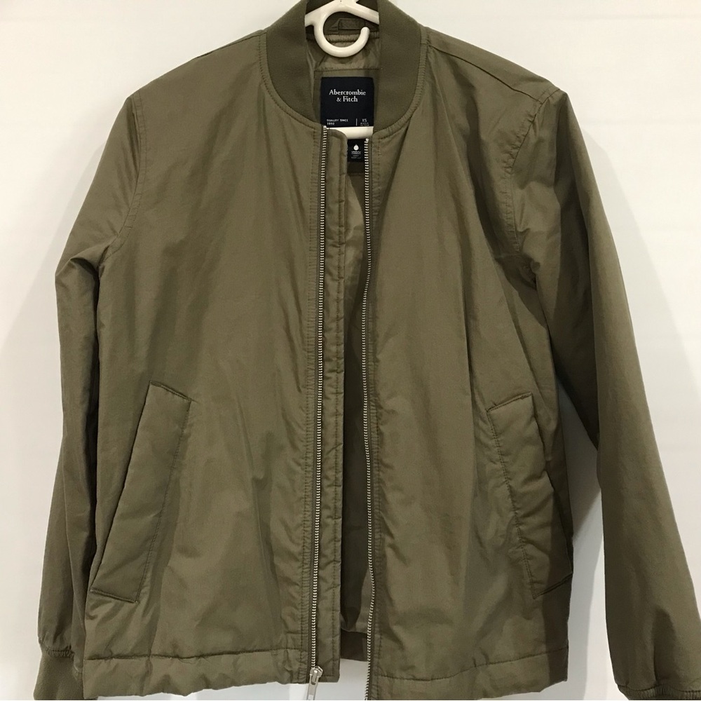 Abercrombie & Fitch Green Jacket
